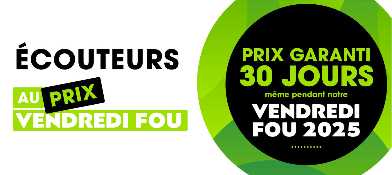 Écouteurs à prix Vendredi fou 2025 | SONXPLUS Rimouski