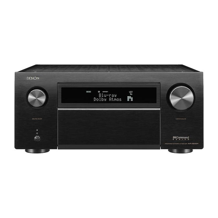 Denon AVRX8500HA | Récepteur AV 13.2 canaux - Réseau - Cinéma maison - Amplificateur de puissance monolithique - Bluetooth - Wi-Fi - 8K - HEOS - Noir-SONXPLUS Rimouski