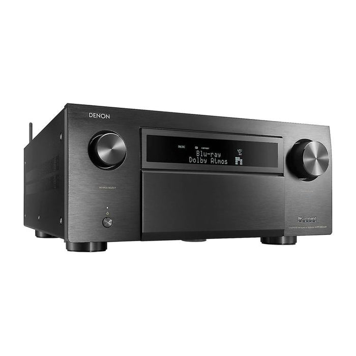 Denon AVRX8500HA | Récepteur AV 13.2 canaux - Réseau - Cinéma maison - Amplificateur de puissance monolithique - Bluetooth - Wi-Fi - 8K - HEOS - Noir-SONXPLUS Rimouski