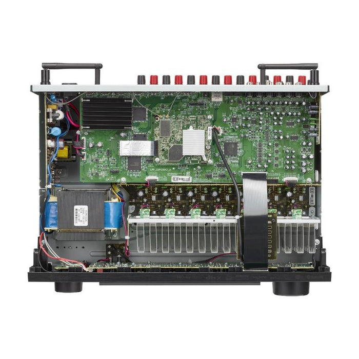 Denon AVRX1700H | Récepteur AV 7.2 canaux - Cinéma maison - Audio 3D - 8K - HEOS - 80 W / Canal - Noir-SONXPLUS Rimouski