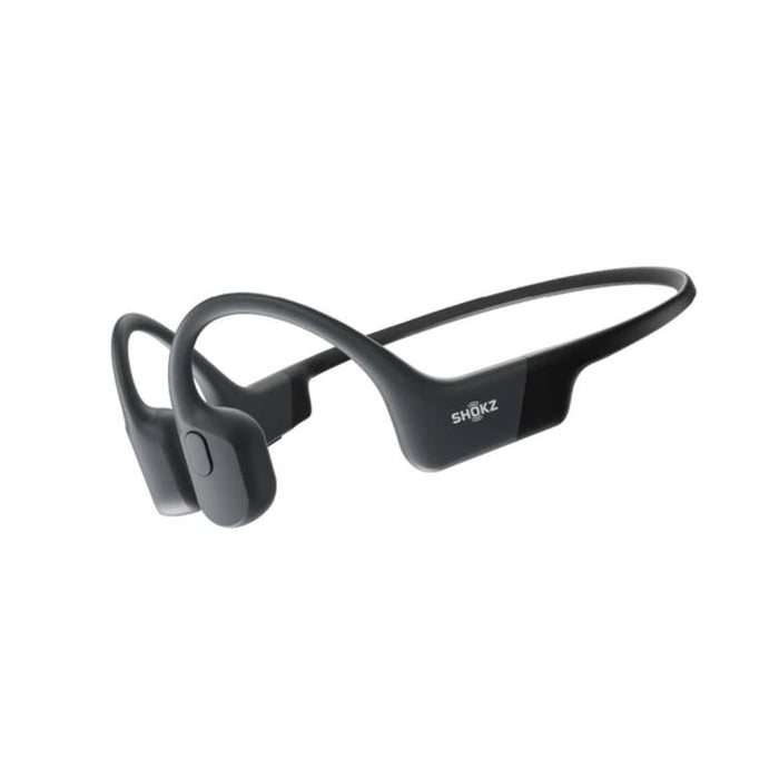 SHOKZ OpenRun | Écouteurs à conduction osseuse - Sport - Bluetooth - 8 Heures d'autonomie - Noir-SONXPLUS Rimouski