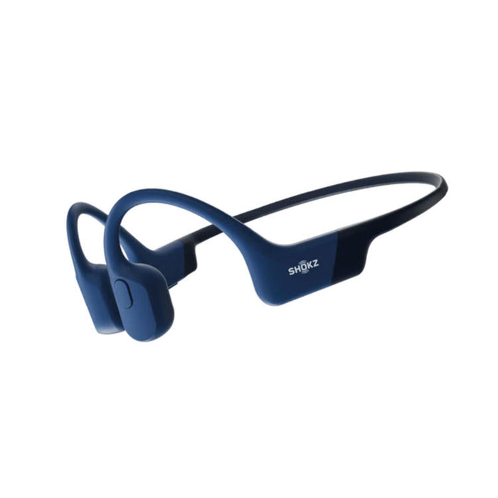 SHOKZ OpenRun | Écouteurs à conduction osseuse - Sport - Bluetooth - 8 Heures d'autonomie - Bleu-SONXPLUS Rimouski