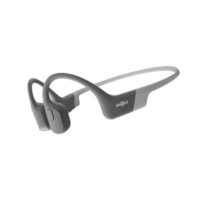 SHOKZ OpenRun | Écouteurs à conduction osseuse - Sport - Bluetooth - 8 Heures d'autonomie - Gris-SONXPLUS Rimouski