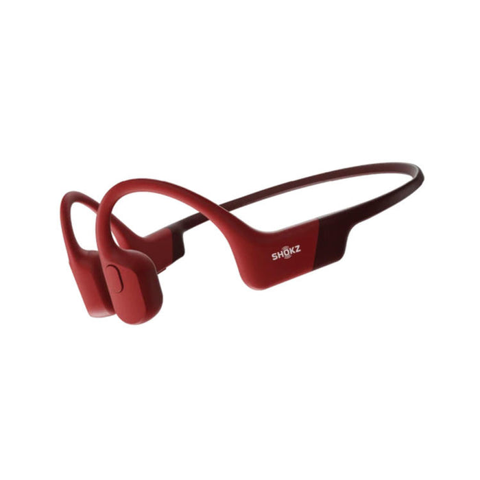 SHOKZ OpenRun | Écouteurs à conduction osseuse - Sport - Bluetooth - 8 Heures d'autonomie - Rouge-SONXPLUS Rimouski