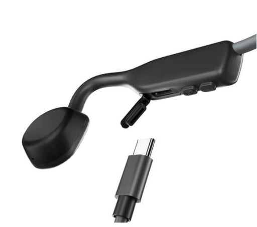 SHOKZ OpenMove | Écouteurs à conduction osseuse - Bluetooth - 6 Heures d'autonomie - Gris Ardoise-SONXPLUS Rimouski