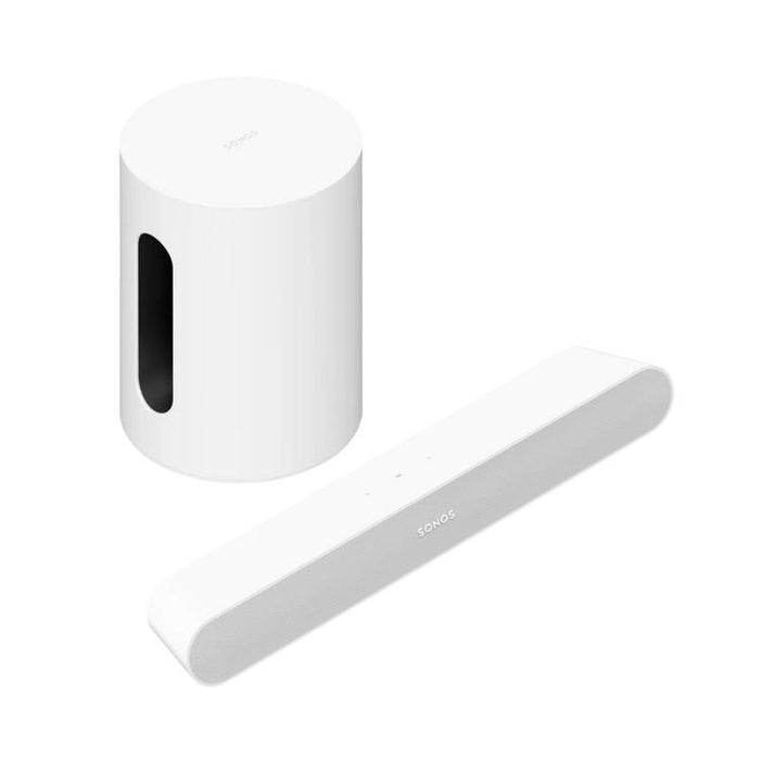 Sonos | Ensemble de divertissement avec Ray et Mini-Sub - Blanc-SONXPLUS Rimouski