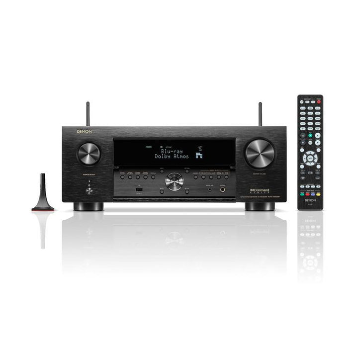 Denon AVRX4800H | Récepteur AV 9.4 canaux - 8K - Auro 3D - Cinéma maison - HEOS - Noir-SONXPLUS Rimouski