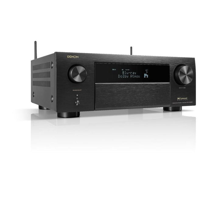 Denon AVRX4800H | Récepteur AV 9.4 canaux - 8K - Auro 3D - Cinéma maison - HEOS - Noir-SONXPLUS Rimouski