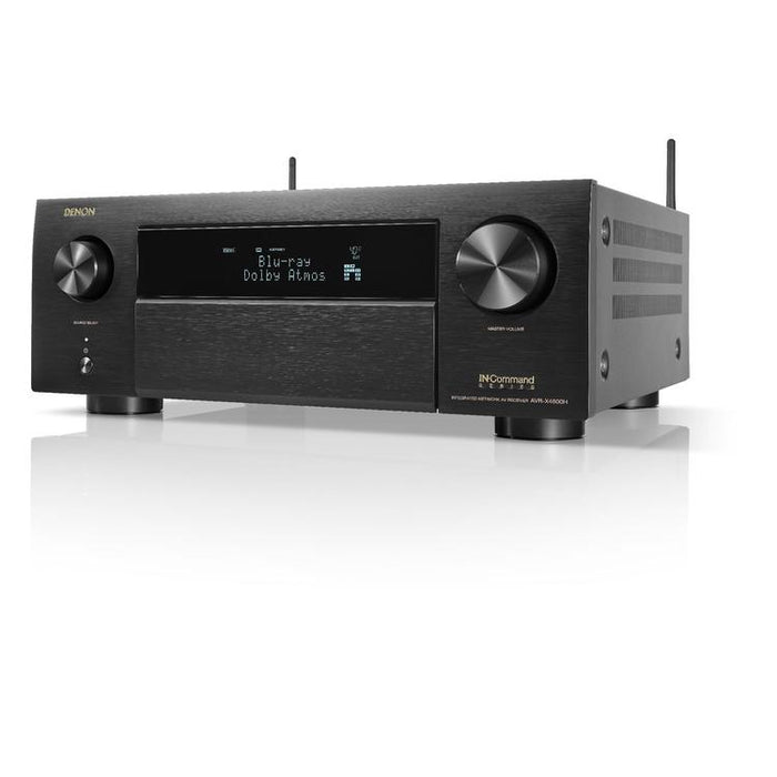 Denon AVRX4800H | Récepteur AV 9.4 canaux - 8K - Auro 3D - Cinéma maison - HEOS - Noir-SONXPLUS Rimouski