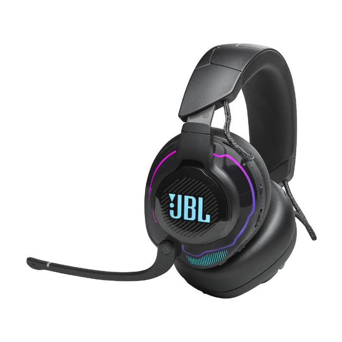 JBL Quantum 910 | Casque de jeu Pro circum-auriculaire - Sans Fil - Éclairage RGB - Réduction de bruit - Noir-SONXPLUS Rimouski