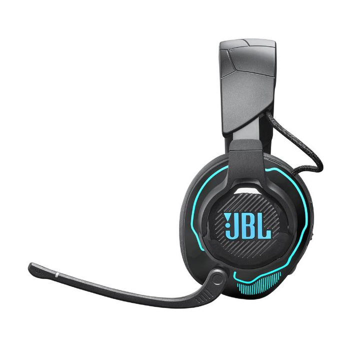 JBL Quantum 910 | Casque de jeu Pro circum-auriculaire - Sans Fil - Éclairage RGB - Réduction de bruit - Noir-SONXPLUS Rimouski
