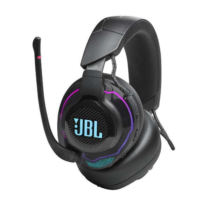 JBL Quantum 910 | Casque de jeu Pro circum-auriculaire - Sans Fil - Éclairage RGB - Réduction de bruit - Noir-SONXPLUS Rimouski