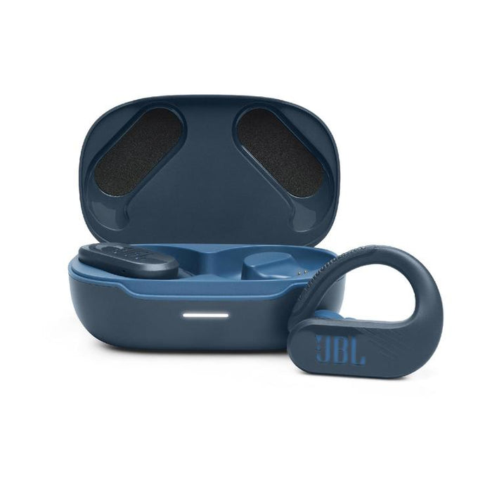 JBL Endurance Peak III | Écouteurs Sport intra-auriculaires - 100% Sans fil - Étanche - Conception Powerhook - Bleu-SONXPLUS Rimouski
