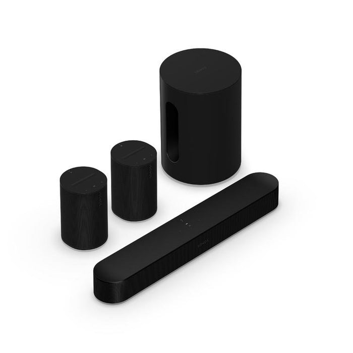 Sonos | Ensemble immersif avec Beam - Sub Mini - Era 100 - Noir-SONXPLUS Rimouski