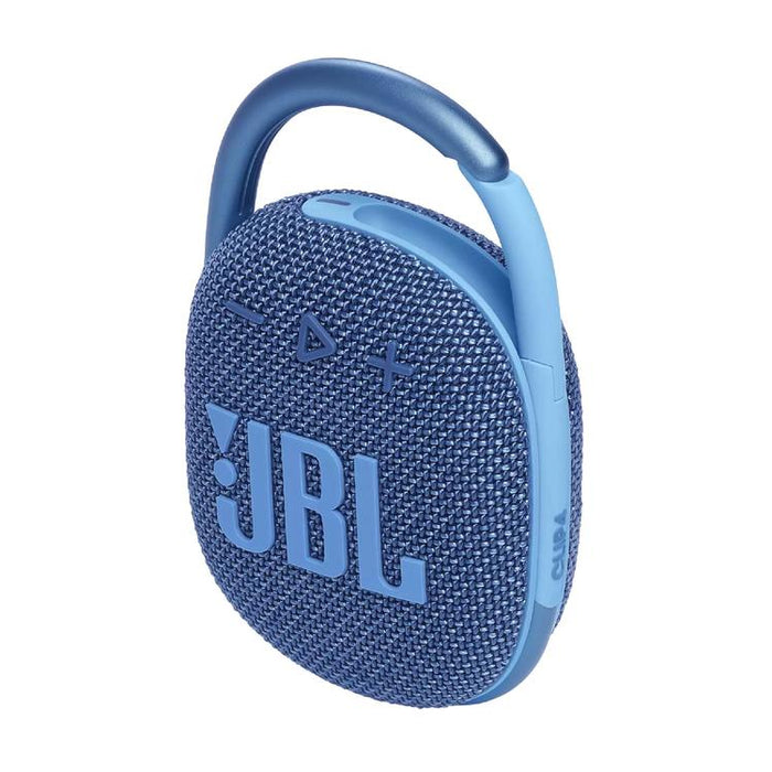 JBL Clip 4 Eco | Haut-parleur - Ultra-portable - Étanche - Bluetooth - Mousqueton intégré - Bleu-SONXPLUS Rimouski