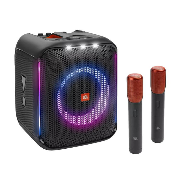 JBL PartyBox Encore | Haut-parleur de fête portatif - Sans fil - Bluetooth - 100 W - 2 Microphones inclus - Noir-SONXPLUS Rimouski