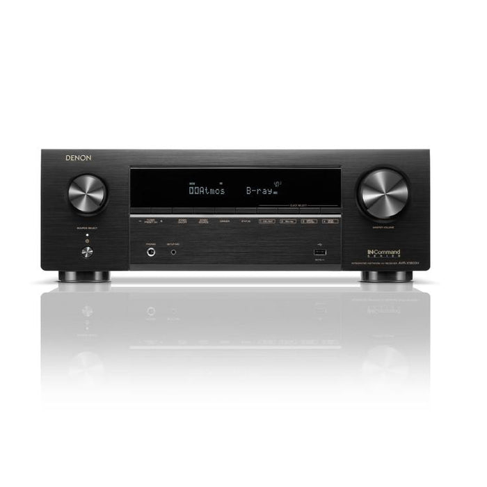 DENON AVRX1800H | Récepteur AV 7.2 Canaux - Vidéo 8K - Cinéma - Dolby Atmos - DTS:X - Noir-SONXPLUS Rimouski