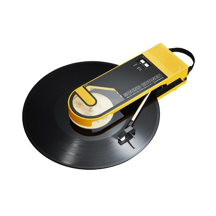 Audio-Technica AT-SB727-BK | Table tournante SoundBurger portable - Autonomie 12 heures - Jaune-SONXPLUS Rimouski