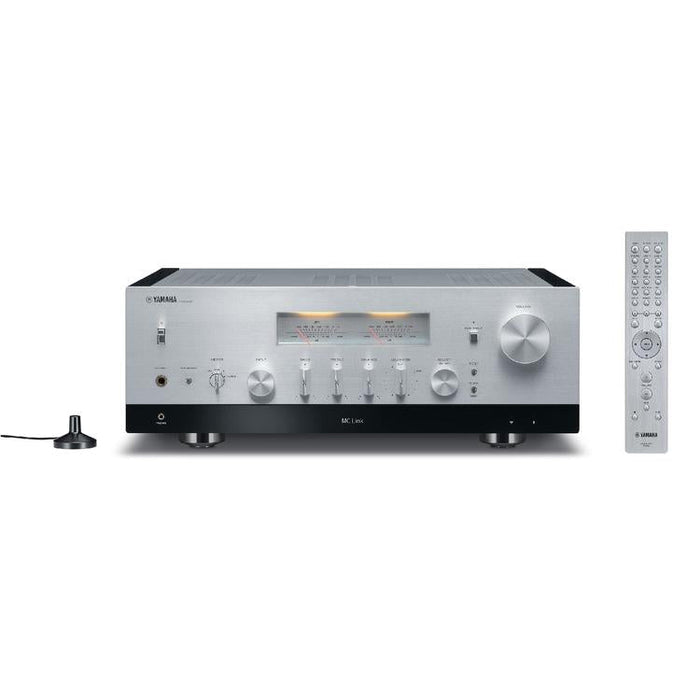 Yamaha RN2000A | Récepteur réseau hi-fi stéréo avec MusicCast - 120 W + 120 W - Airplay - Argent-SONXPLUS Rimouski