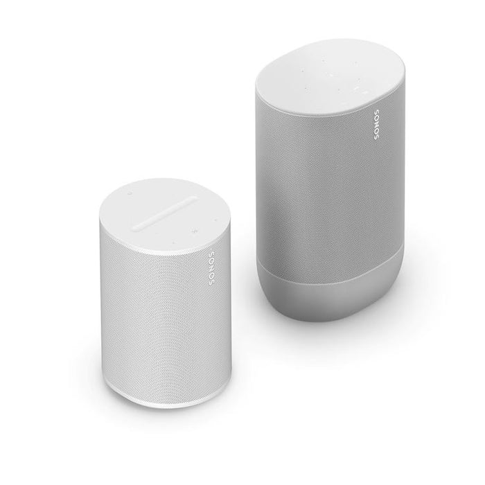 Sonos | Ensemble intérieur-extérieur - Era 100 et Move 2 - Blanc-SONXPLUS Rimouski