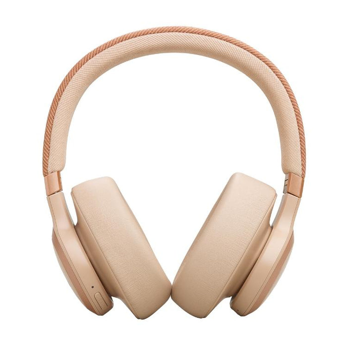 JBL Live 770NC | Écouteurs circum-auriculaires - Sans fil - Bluetooth - Sable-SONXPLUS Rimouski
