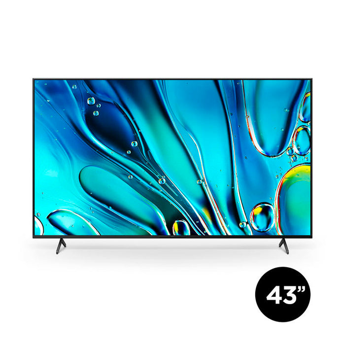Sony BRAVIA3 K-43S30 | Téléviseur 43" - LCD - DEL - Série S30 - 4K Ultra HD - HDR - Google TV-SONXPLUS Rimouski