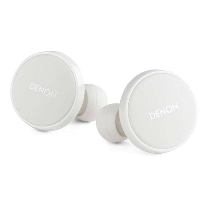 Denon PERL PRO | Écouteurs sans fil - Bluetooth - Technologie Masimo Adaptive Acoustic - Blanc-SONXPLUS Rimouski