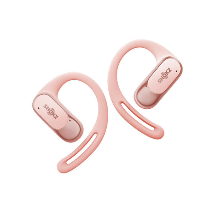 SHOKZ OpenFit Air | Écouteurs conduction osseuse - Jusqu'à 28 heures d'écoute - Bluetooth - Rose-SONXPLUS Rimouski