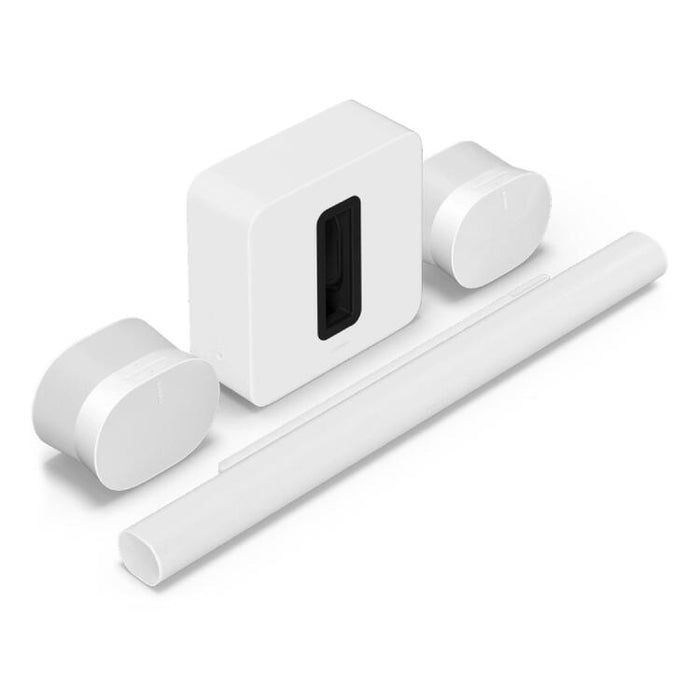 Sonos | Ensemble immersif suprême avec Arc Ultra - 9.1.4 Canaux + 2 Era 300 + Sub 4 - Blanc-SONXPLUS Rimouski