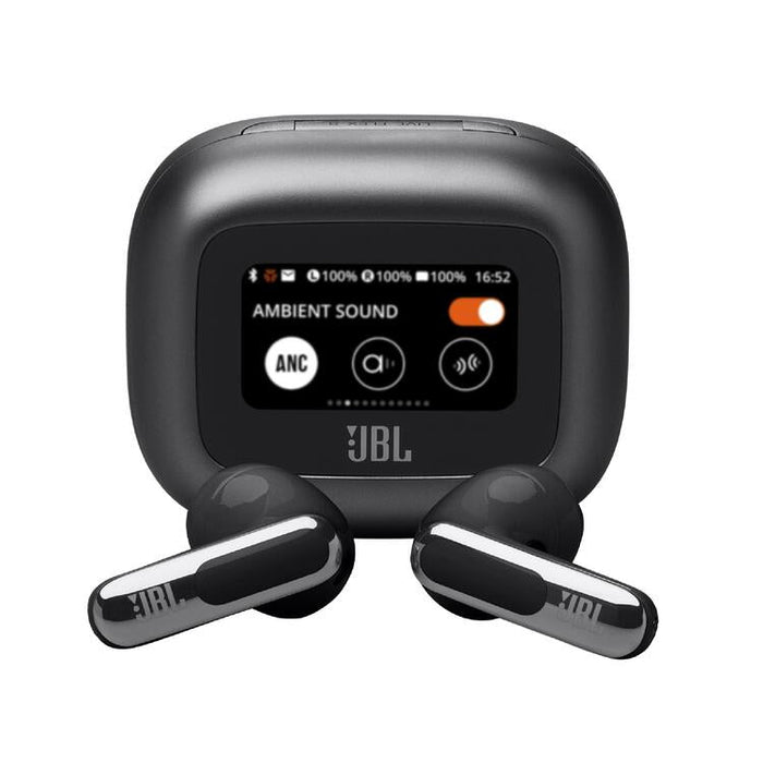 JBL Live Flex 3 | Écouteurs intra-auriculaire - Sans fil - Réduction de bruit - Écran tactile 1,45" - Noir-SONXPLUS Rimouski