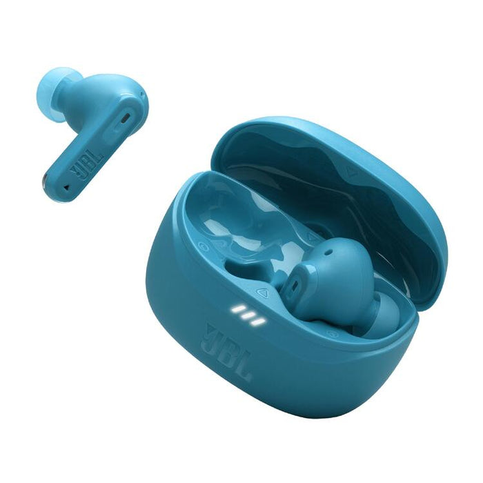 JBL Tune Beam 2 | Écouteurs intra-auriculaires - 100% Sans fil - Bluetooth - Smart Ambient - 6 Microphones - Turquoise-SONXPLUS Rimouski