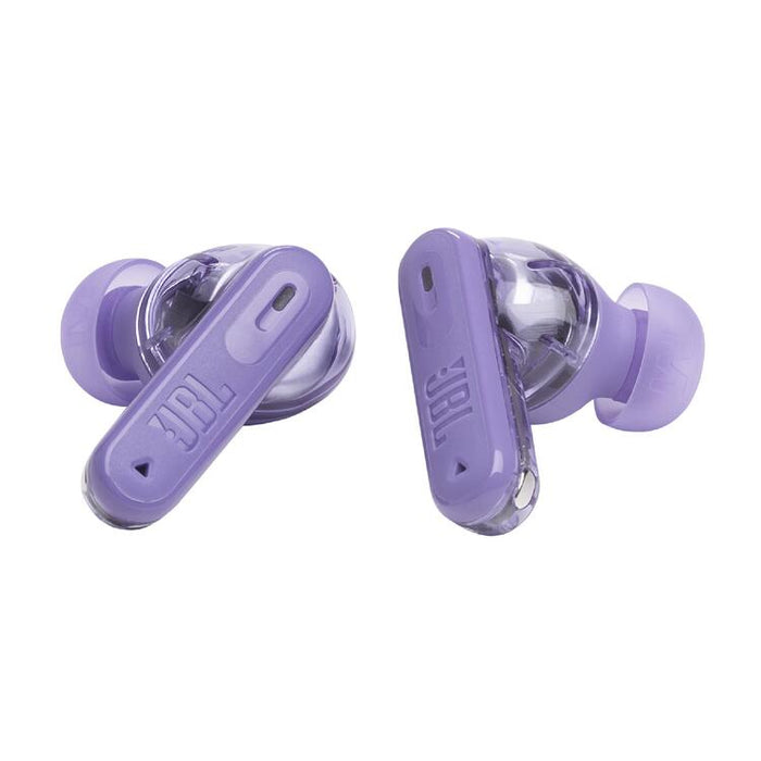 JBL Tune Beam 2 | Écouteurs intra-auriculaires - 100% Sans fil - Bluetooth - Smart Ambient - 6 Microphones - Mauve Fantôme-SONXPLUS Rimouski