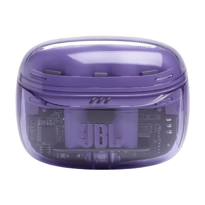 JBL Tune Beam 2 | Écouteurs intra-auriculaires - 100% Sans fil - Bluetooth - Smart Ambient - 6 Microphones - Mauve Fantôme-SONXPLUS Rimouski