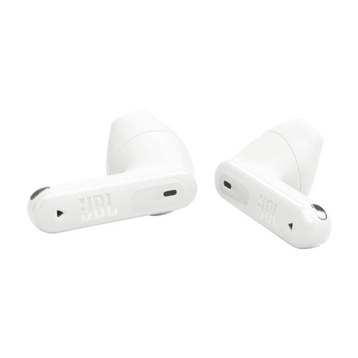JBL Tune Flex 2 | Écouteurs intra-auriculaires - 100% Sans fil - Bluetooth - Réduction de bruit - 6 Microphones - IP54 - Blanc-SONXPLUS Rimouski