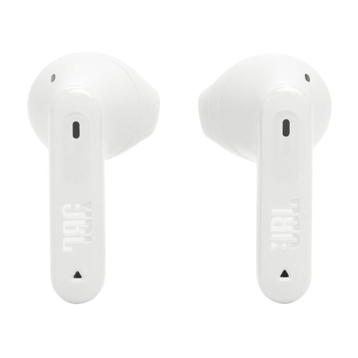 JBL Tune Flex 2 | Écouteurs intra-auriculaires - 100% Sans fil - Bluetooth - Réduction de bruit - 6 Microphones - IP54 - Blanc-SONXPLUS Rimouski