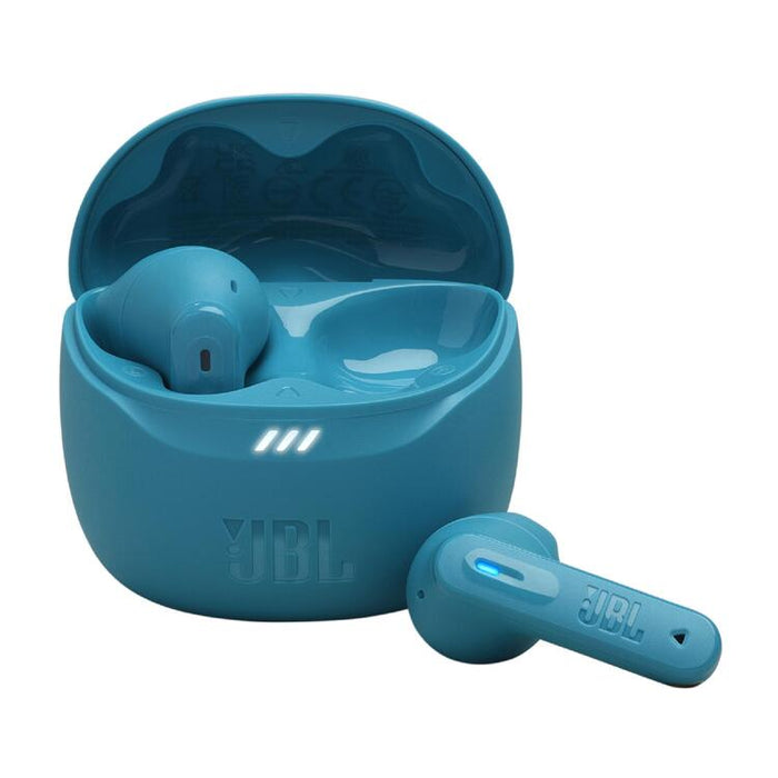 JBL Tune Flex 2 | Écouteurs intra-auriculaires - 100% Sans fil - Bluetooth - Réduction de bruit - 6 Microphones - IP54 - Turquoise-SONXPLUS Rimouski