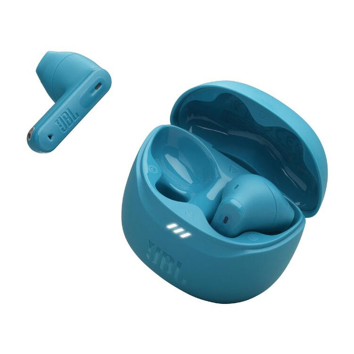 JBL Tune Flex 2 | Écouteurs intra-auriculaires - 100% Sans fil - Bluetooth - Réduction de bruit - 6 Microphones - IP54 - Turquoise-SONXPLUS Rimouski