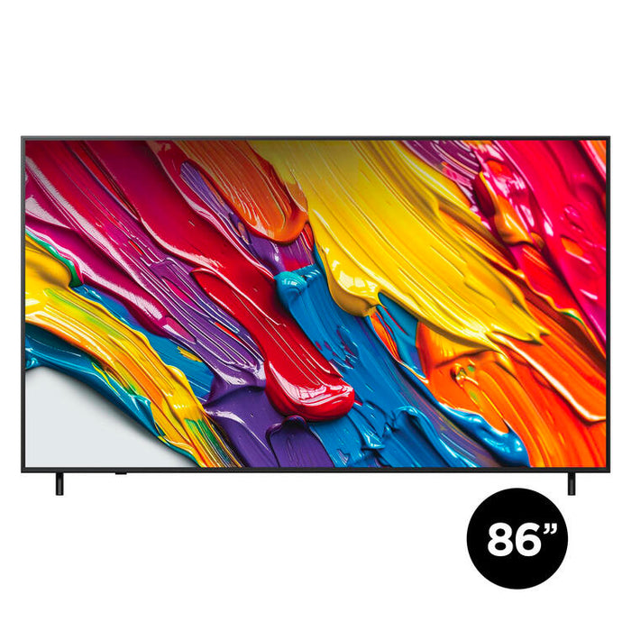LG 86QNED82AUA | Téléviseur 86" QNED 4K - UHD 4K - Série QNED82A - 60Hz - Processeur IA a7 4K Gen8 - Noir-SONXPLUS Rimouski