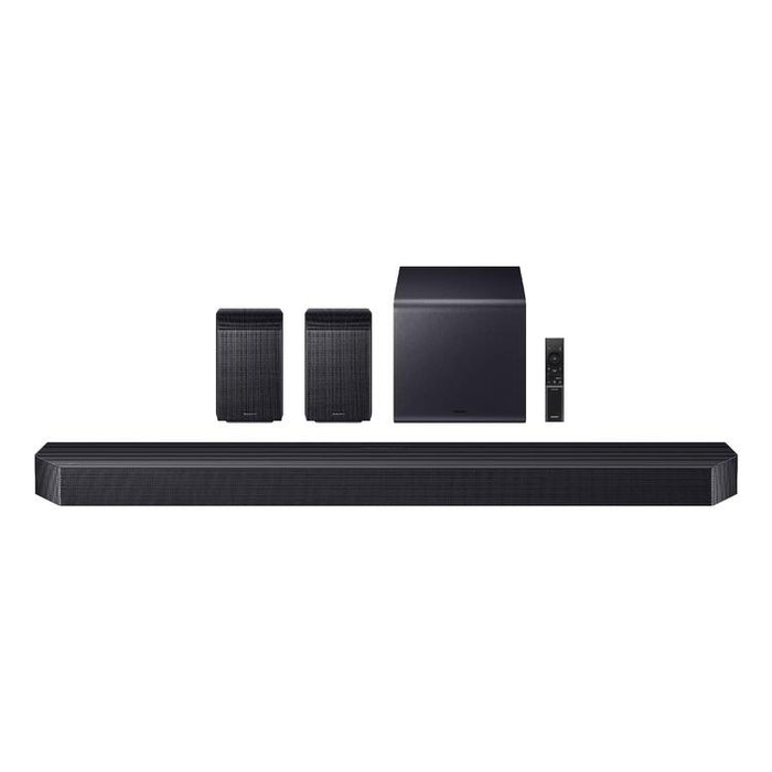 Samsung HW-Q990F | Barre de son - 11.1.4 canaux - Dolby ATMOS - Caisson de graves + Haut-parleurs arrière sans fil - 756W - Q-Symphony - Noir-Sonxplus Rimouski.com