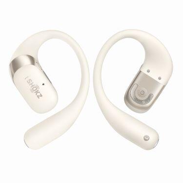 SHOKZ OpenFit 2 | Écouteurs à oreilles ouvertes - Jusqu'à 48 heures d'écoute - Bluetooth - Beige-SONXPLUS Rimouski