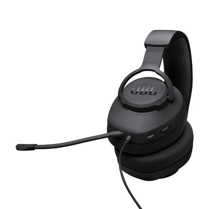 JBL Quantum 100 M2 | Casque de jeu filaire circum-auriculaire - Compatible avec toutes les plateformes - Noir-SONXPLUS Rimouski