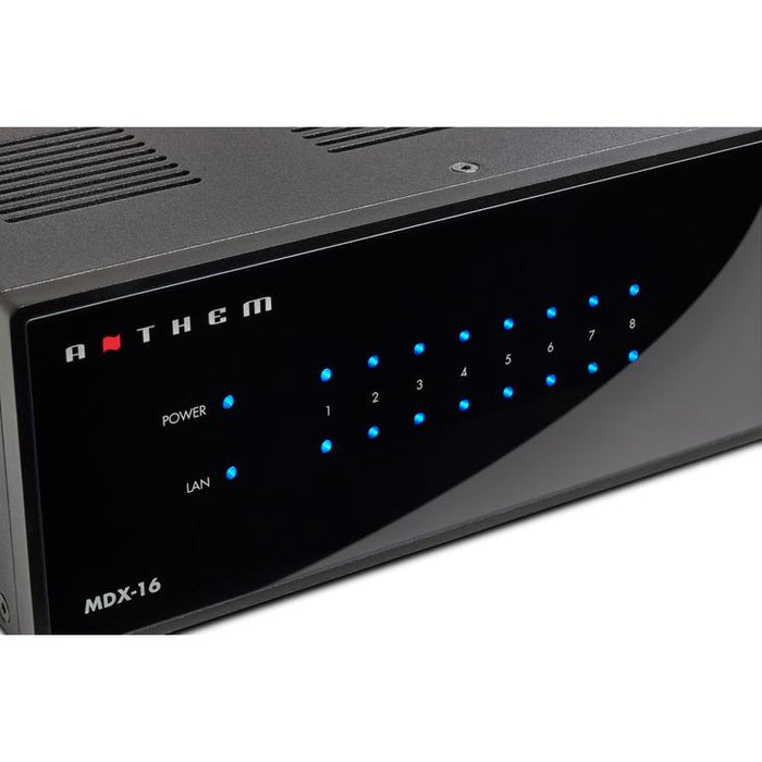 Anthem MDX16 | Amplificateur 16 canaux 8 zones et plus - Noir-SONXPLUS Rimouski