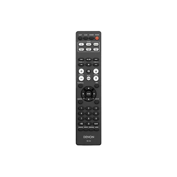 Denon DM-41SBK | Micro-Chaîne Hi-Fi sans fil - 2 Canaux - Bluetooth - Noir-SONXPLUS Rimouski