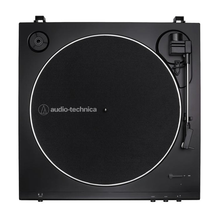 Audio Technica AT-LP60XBK | Table tournante Stéréo - Entraînement par courroie - Entièrement automatique - Noir-SONXPLUS Rimouski
