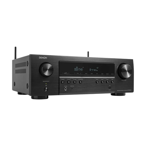 Denon AVR-S660H | Récepteur AV 5.2 canaux - Cinéma maison - 8K - HEOS intégré - Commande vocale - 75 W / Canal - Noir-SONXPLUS.com