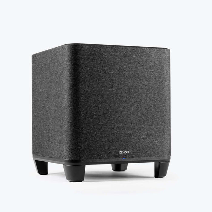 Denon Home Sub | Caisson de graves 8" - Sans fil - HEOS intégré - Connexion Wifi - Compatible avec barre de son et haut-parleurs Denon Home - Noir-SONXPLUS.com