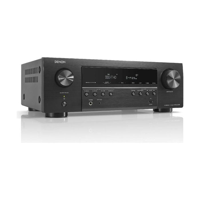 Denon AVR-S570BT | Récepteur AV 5.2 canaux - Cinéma maison - 8K - Bluetooth - Noir-SONXPLUS Rimouski