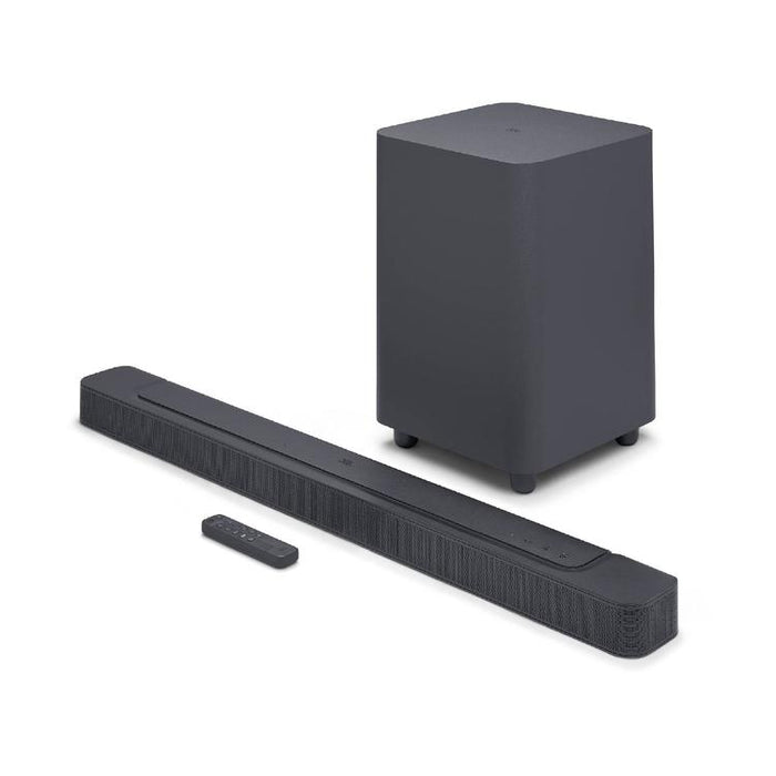 JBL Bar 500 Pro | Barre de son compacte 5.1 - Avec Caisson de graves sans fil - Dolby Atmos - MultiBeam - Bluetooth - Wi-Fi intégré - 590W - Noir-SONXPLUS Rimouski