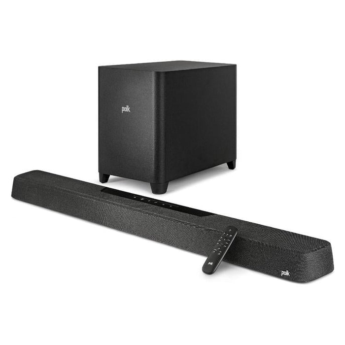 Polk MagniFi MAX AX SR | Système Cinéma maison 7.1.2 - Barre de son - Caisson de graves 10" sans fil - Dolby Atmos - Noir-SONXPLUS.com