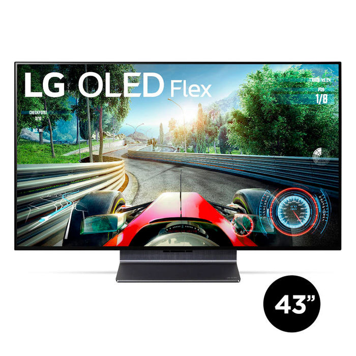 LG 42LX3QPUA | Téléviseur intelligent 42" - 4K OLED - Web OS - Série Flex - Noir-SONXPLUS Rimouski